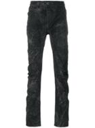 11 By Boris Bidjan Saberi Textured Skinny Jeans - Black