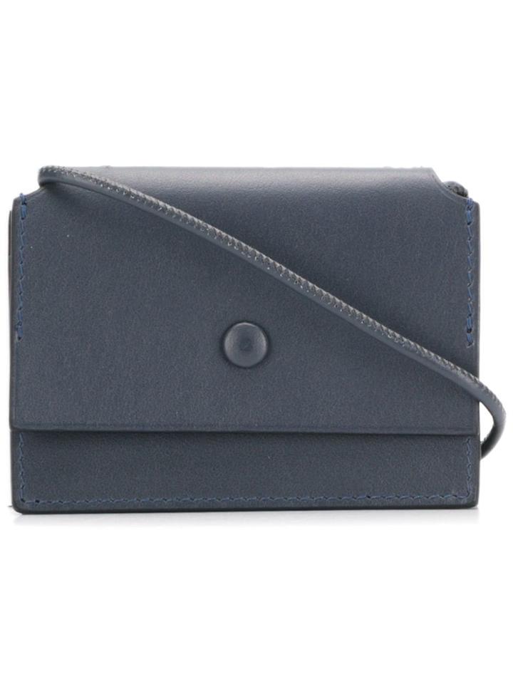 Acne Studios Flap Coin Purse - Blue