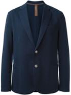 Eleventy Two Button Blazer, Men's, Size: 44, Blue, Cotton/nylon/spandex/elastane