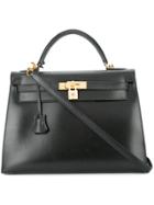 Hermès Vintage Kelly Sellier 32 Bag - Black