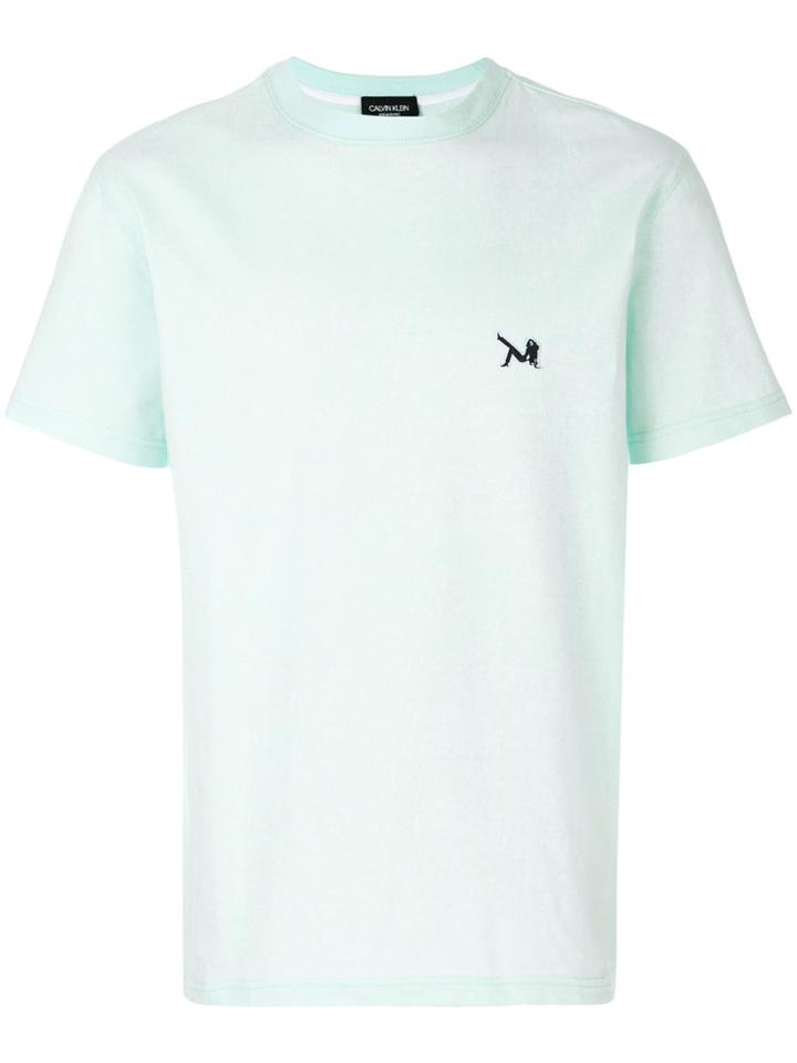 Calvin Klein 205w39nyc Brooke Shields Appliqué T-shirt - Blue