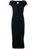 Pinko Short-sleeve Midi Dress - Black