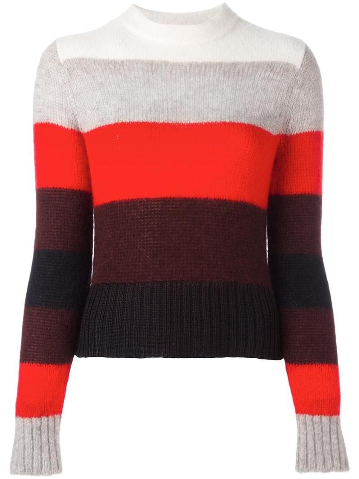 Rag & Bone (ivory) Striped Jumper, Women's, Size: Small, Polyamide/mohair/alpaca