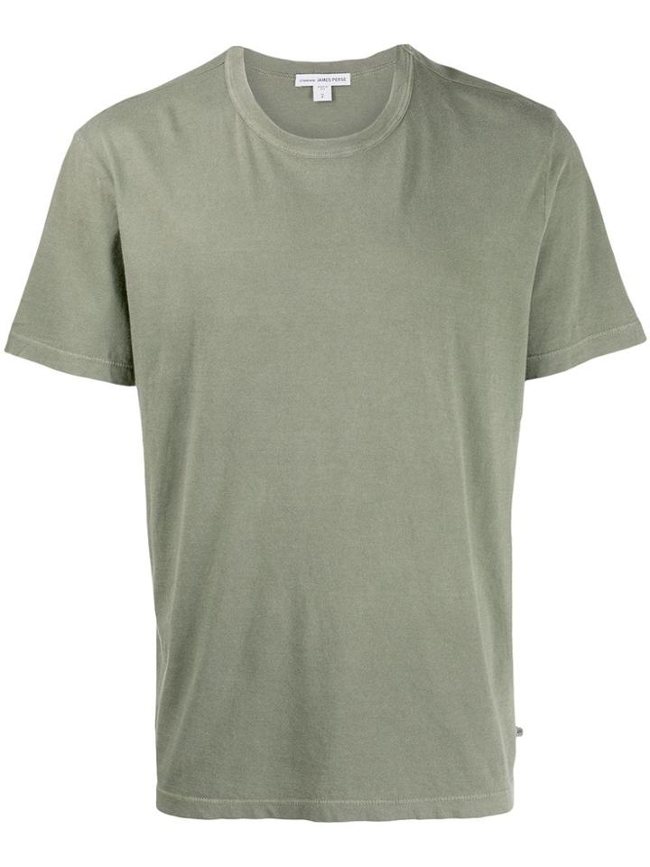James Perse Classic Short-sleeve T-shirt - Green