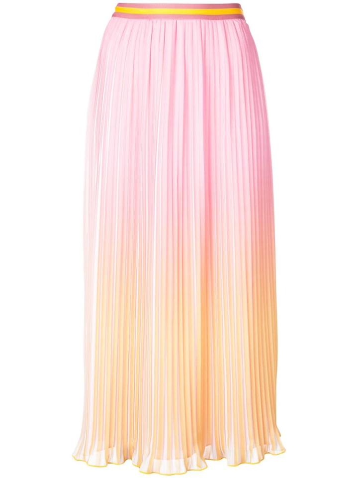 Derek Lam 10 Crosby Ombré Design Skirt - Pink
