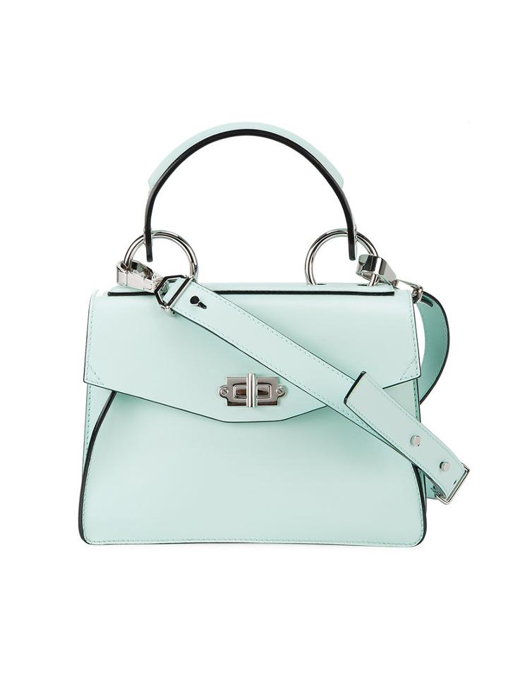 Proenza Schouler - Small Hava Grained Shoulder Bag - Women - Leather/suede - One Size, Women's, Blue, Leather/suede