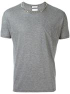 Valentino 'rockstud' T-shirt, Men's, Size: Medium, Grey, Cotton