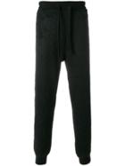 Off-white Textured Track Pants - Black