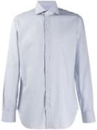 Barba Long-sleeved Slim-fit Shirt - Blue