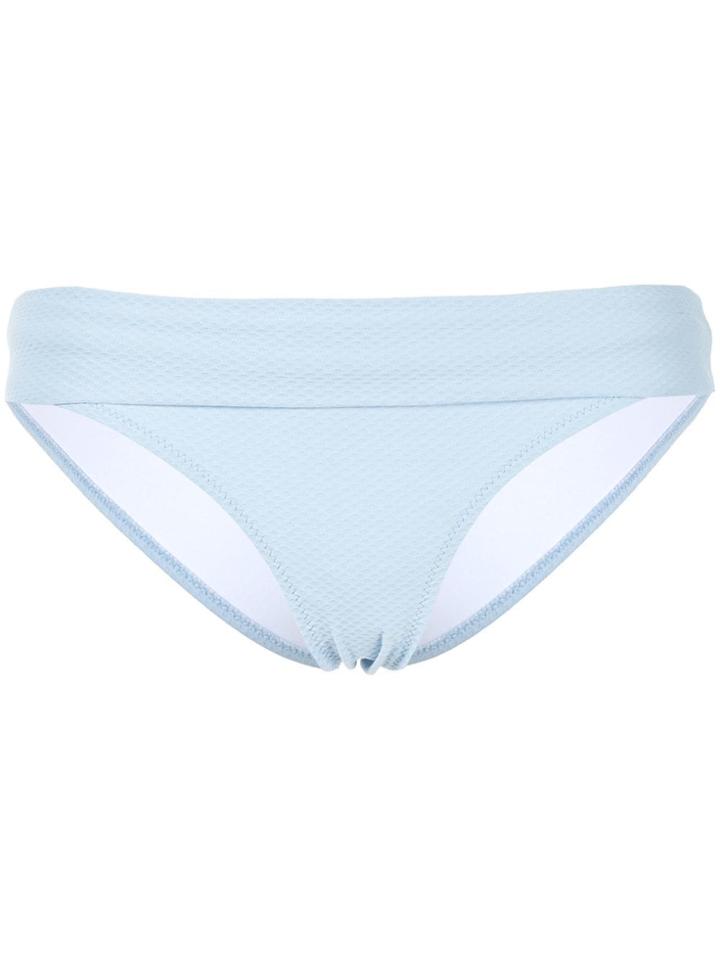 Heidi Klein Half Moon Bikini Bottom - Blue