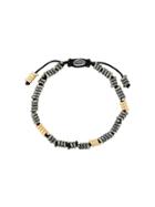 M. Cohen Twist Bead Bracelet - Metallic