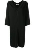 La Fileria For D'aniello V-neck Shift Dress - Black