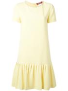 Max Mara Studio - Ozio Dress - Women - Polyester/acetate/triacetate - 42, Yellow/orange, Polyester/acetate/triacetate