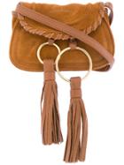 See By Chloé Mini Tassel Shoulder Bag - Brown