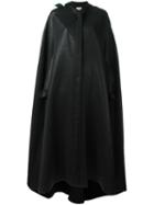 Natasha Zinko Long Oversized Coat, Women's, Size: 36, Black, Cotton/polyester/polyamide