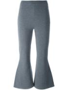 Stella Mccartney Casual Cropped Flared Trousers