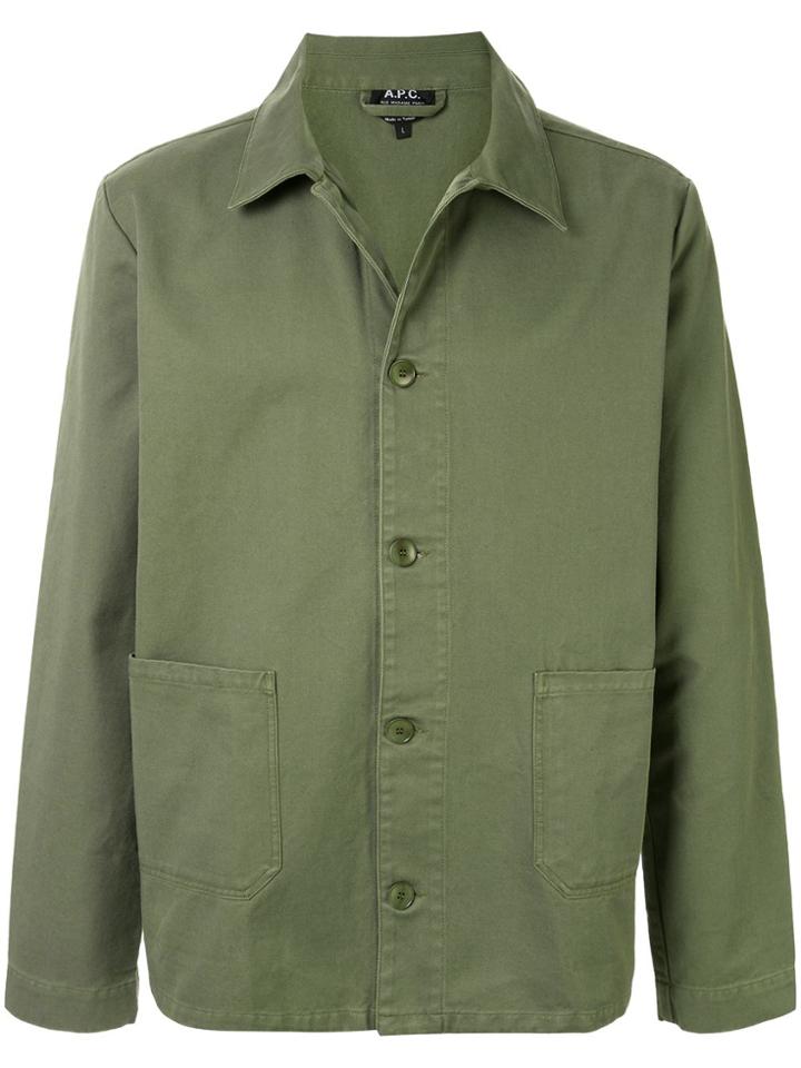A.p.c. Kerlouan Jacket - Green