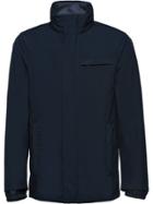 Prada Technical Poplin Jacket With Removable Lining - Blue