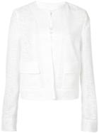 Akris Punto Woven Jacket - White