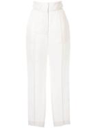 Sir. Inez Panelled Trousers - White