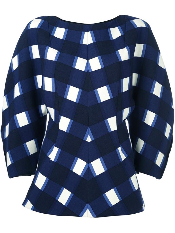 Marni Oversized Sleeve Top