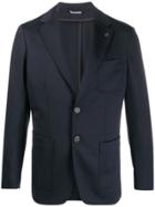 Canali Single Breasted Jacket - Blue