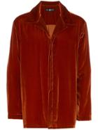 Edward Crutchley Ed Crtch Vlvt Shrt Orng - Unavailable