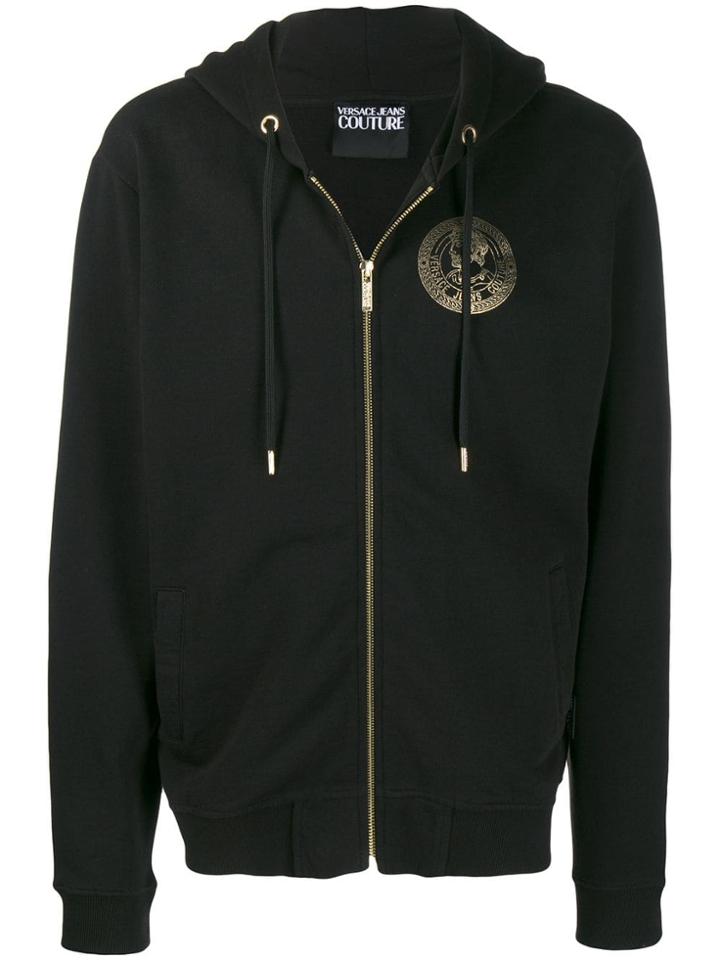 Versace Jeans Couture Hooded Jacket - Black