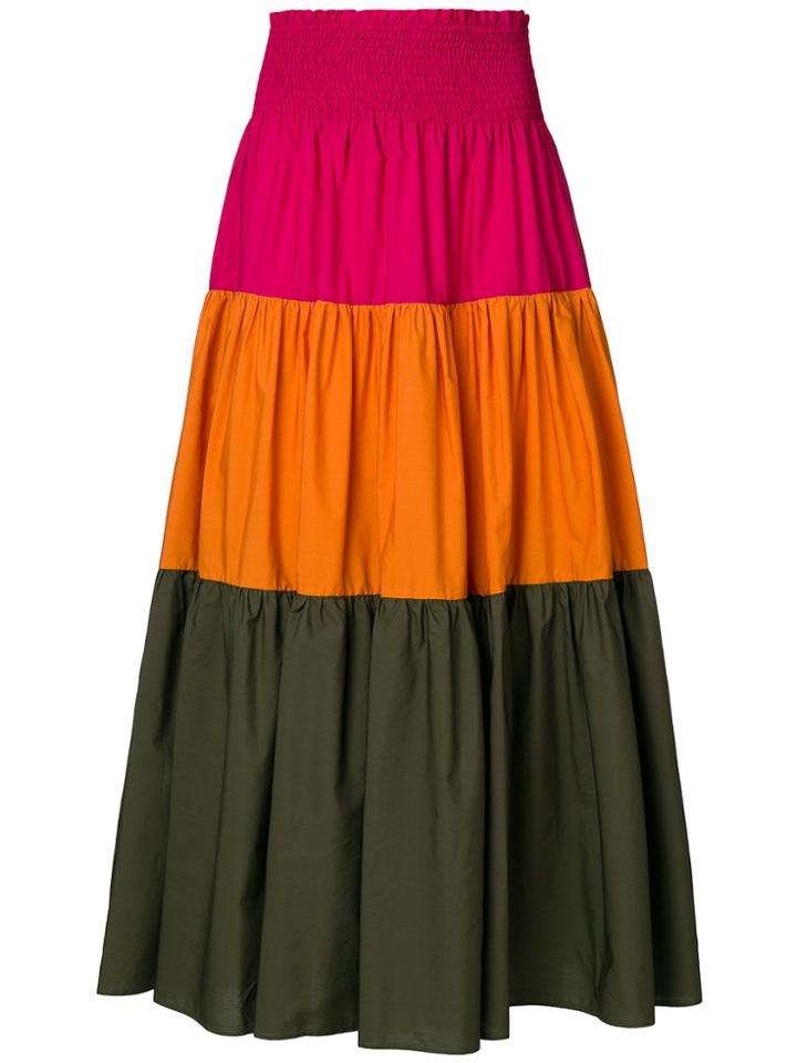 Pinko Colour Block Skirt - Multicolour