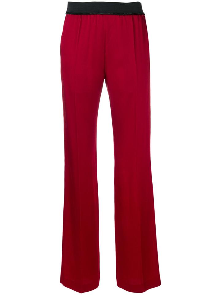 Haider Ackermann Flared High-waist Trousers