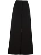 Stella Mccartney Wide Leg A-line Trousers, Women's, Size: 42, Black, Viscose/acetate/spandex/elastane
