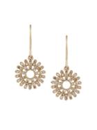 Astley Clarke 'rising Sun' Diamond Drop Earrings, Women's, Metallic