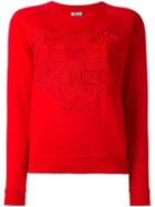 Kenzo 'tiger' Sweatshirt, Women's, Size: Small, Red, Cotton