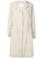 Fabiana Filippi Hooded Raincoat - Neutrals