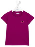 Dolce & Gabbana Kids Logo T-shirt, Girl's, Size: 10 Yrs, Pink/purple