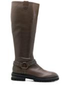 Steffen Schraut Stud-embellished Boots - Brown