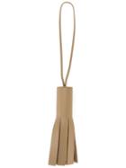 Building Block Tassel Pendant, Women's, Nude/neutrals, Leather