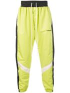 Daniel Patrick Parachute Track Trousers - Green