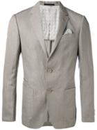 Z Zegna - Two-button Blazer - Men - Cotton/linen/flax/cupro/wool - 50, Nude/neutrals, Cotton/linen/flax/cupro/wool