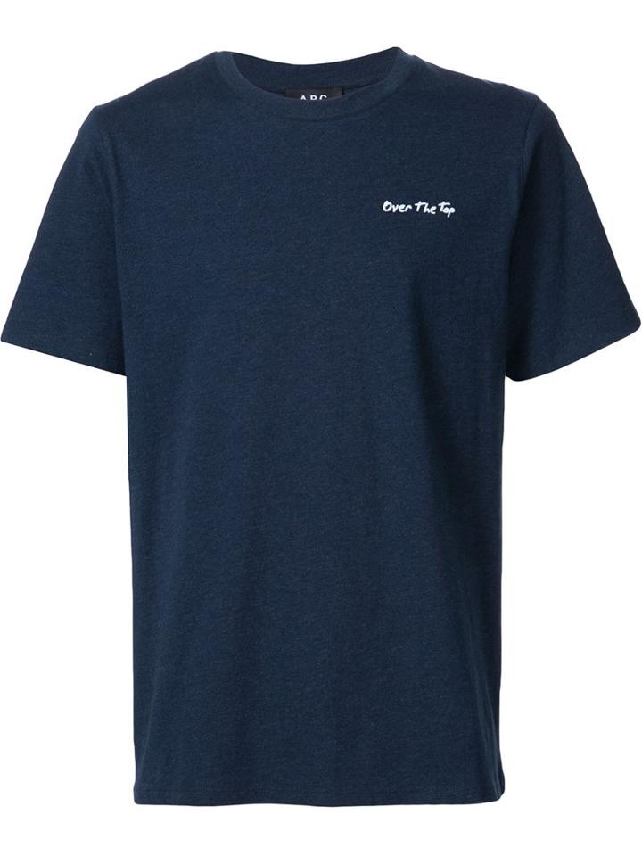 A.p.c. 'over The Top' T-shirt
