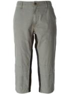 6397 Cropped Contrast Trousers