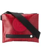 Fendi Logo Messenger Bag - Red