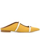 Malone Souliers Maureene Pointed Ballerina Shoes - Yellow