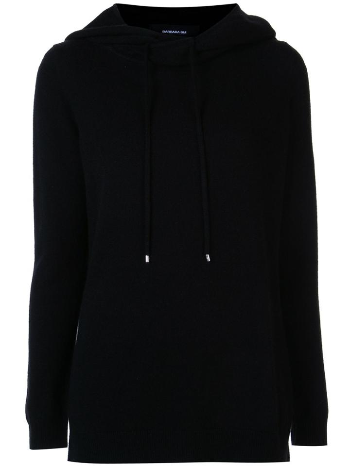 Barbara Bui Cashmere Hooded Jumper - Black