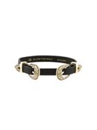 B-low The Belt Double Buckle Choker - Black