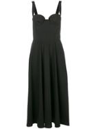 Ermanno Scervino Bustier Midi Dress - Black