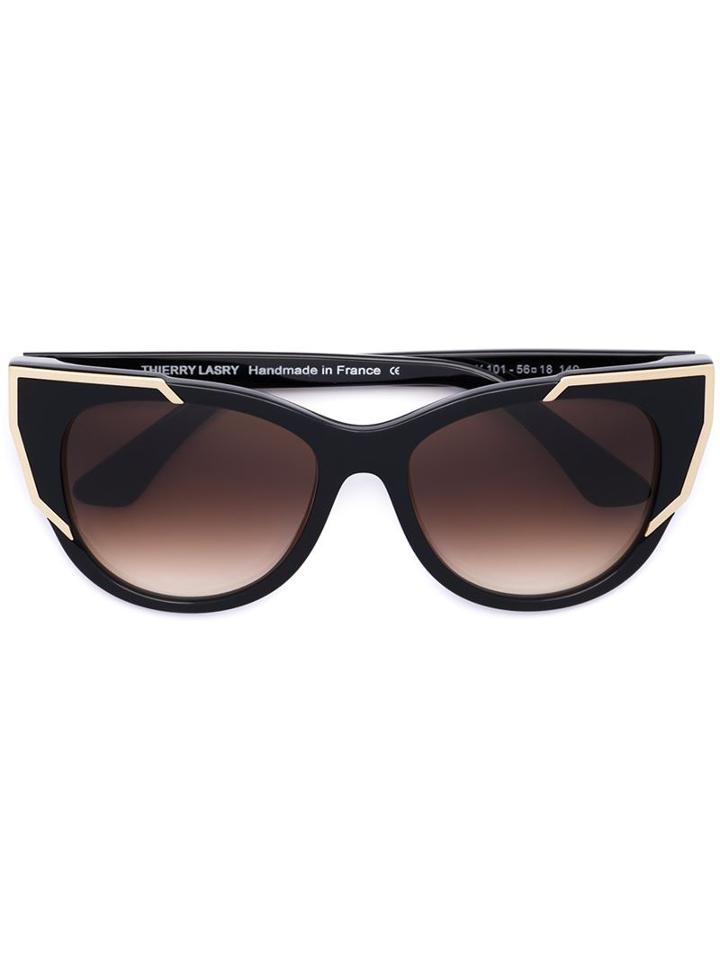 Thierry Lasry 'butterscotchy' Sunglasses, Women's, Black, Acetate