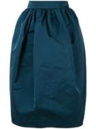 Rochas Tulip Skirt - Blue