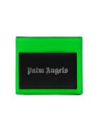 Palm Angels Logo-patch Bi-fold Wallet - Green