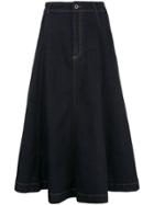 Stella Mccartney High-waisted Skirt - Blue